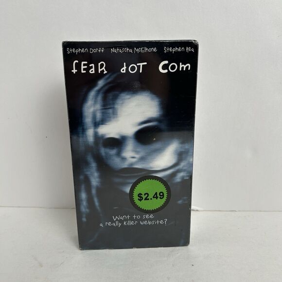Fear Dot Com (VHS, 2003) Sealed - Picture 1 of 6